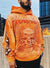 Howlers Club Hoodie - Wolf Skull - Orange