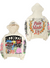 Ricchezza Hoodie - Living In Bliss - Cream - HO24-006 – Vengeance78