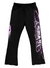 Lost Hills Sweatpants - Mind Moments - Black And Pink - LH4002