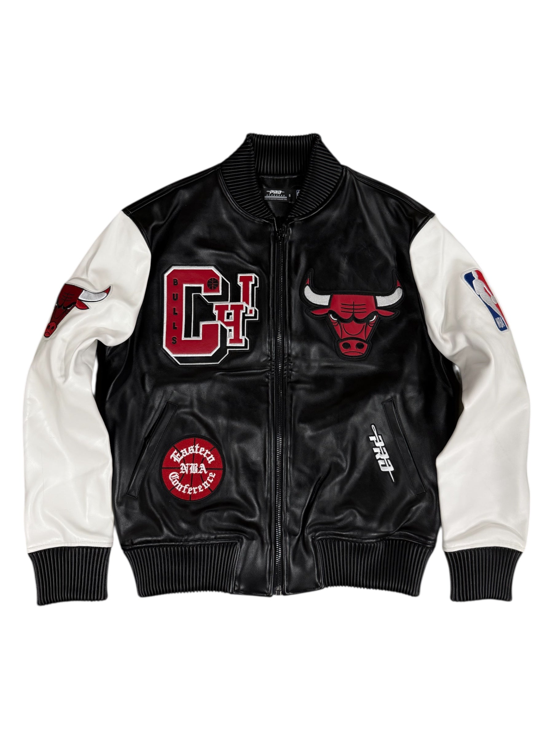 Pro Standard Jacket - Chicago Bulls Best Of Leather - Black And