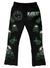 Lost Hills Sweatpants - Skull Switch - Black And Green - LH4003