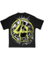 Lost Hills T-Shirt - Skull - Black And Yellow - LH4004