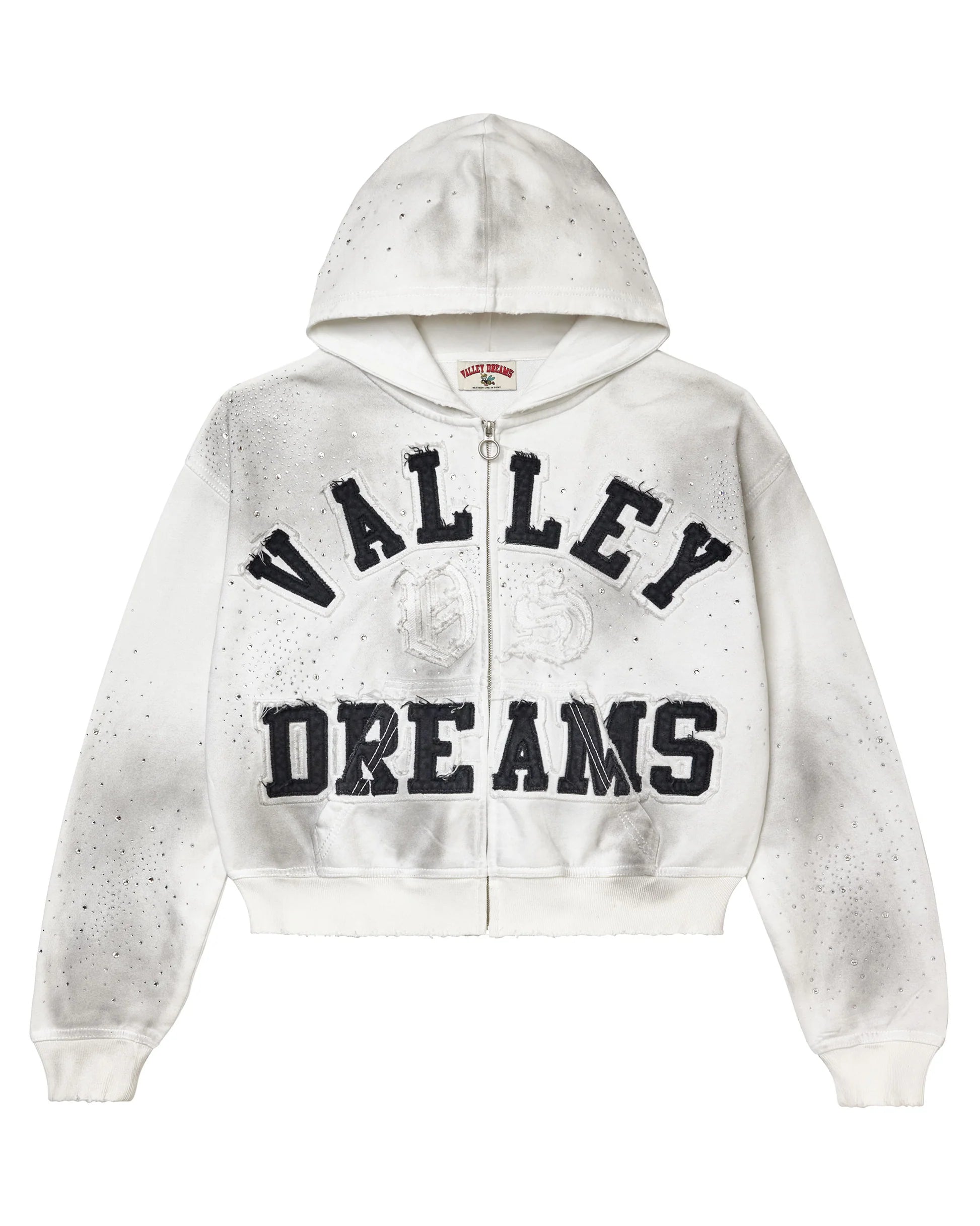 Vale Hoodie - Classico Zip-Up - White – Vengeance78
