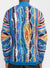 Coogi Sweater - Byron Quarter Zip - Blue And Multi - C23106