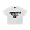 Mixed Emotion T-Shirt - End Rhinestone - White