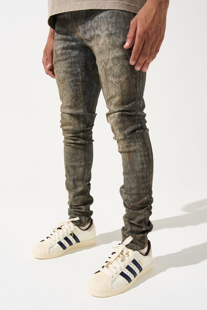 Serenede Jeans - Viper - Snake Print – Vengeance78