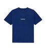 Purple-Brand T-Shirt - Wordmark - Navy - P117-HSRM226