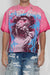 First Row T-Shirt - FR Cropped Mini Terry Tee - Pink - FRM3014A