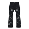 Vicious Jeans - Embellished Rhinestone - Jet Black - VC1011