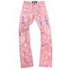 Vicious Jeans - Carpenter Painted - Pink - VC777