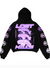 Lost Hills Hoodie - Soul - Black And Purple - LH20006