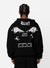 Loiter Hoodie - Rave Zip - Black - LOITRAVEZIPHD