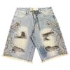 Waimea Shorts - Studs - Blue Wash - M7589D