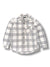 Roku Studio Shirt - Rhinestones Flannel - Heather Grey And Pink - RK6481816