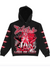 Evil Vice Hoodie - Love Or Lust - Black And Red - VICE23