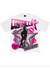 Lost Hills T-Shirt - Uncensored - White And Pink - LH20005