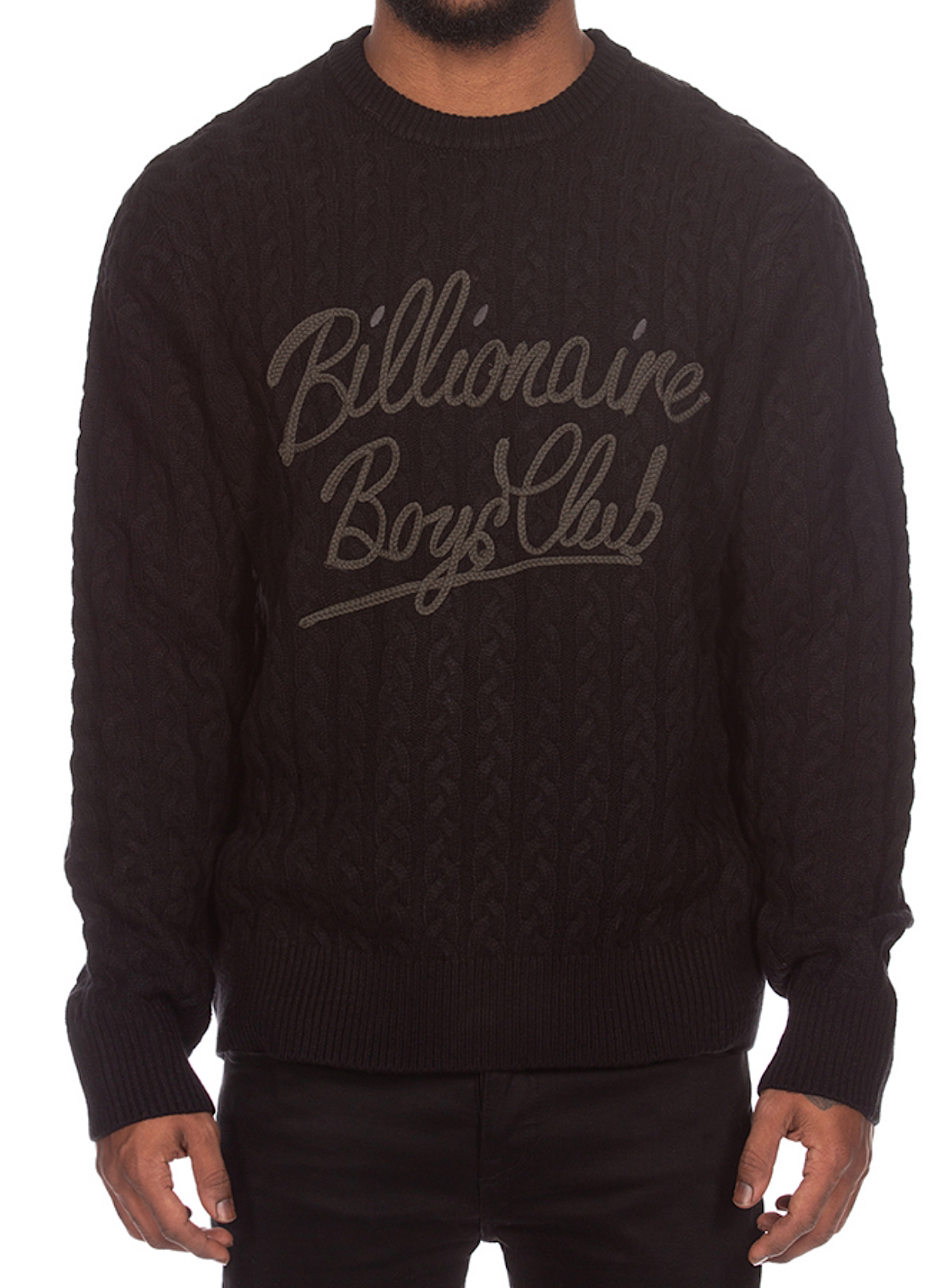 Billionaire boys club 2025 black sweater