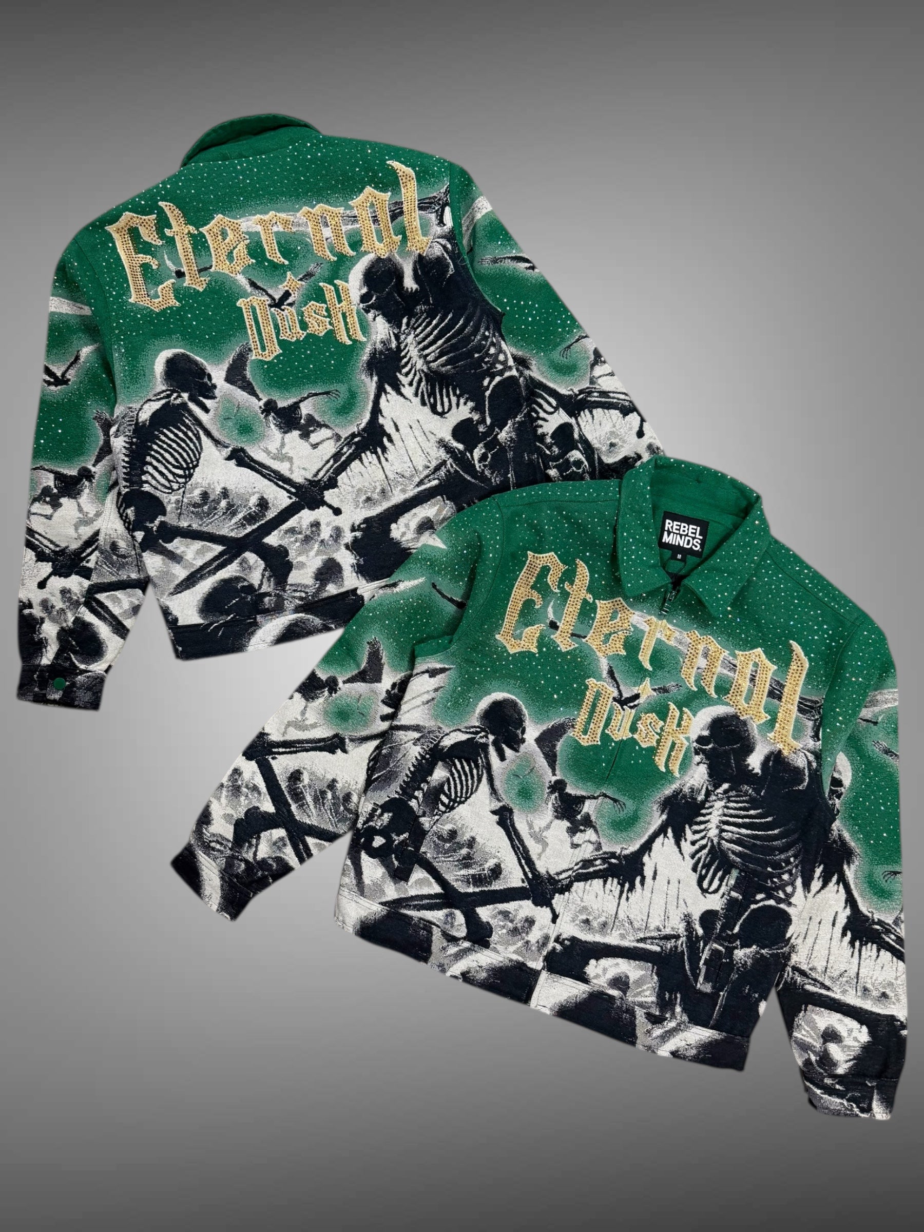 Rebel Minds Jacket - Eternal Dusk - Hunter Green - 152-558