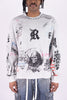 R3Bel Shirt - Culture Thermal - Washed White - 610-31201