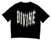 PBLK T-Shirt - Divine PU Applique - Black - KF2577