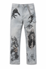 Armor Jeans - Mary Print Baggy - Lt Blue - RM212B