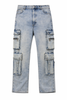 Armor Jeans - Multi Pocket Baggy - Lt Blue - AJ58B