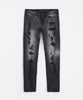 Reason Jeans - Washed Wrinkled - Washed Black - RCS6DM-504