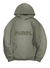 Purple-Brand Hoodie - HWT Fleece - Moss Green Cutout - P401-HWMO124