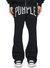 Purple-Brand Pants - HWT Fleece Flared - Black  - P459-HBBC124