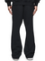 Purple-Brand Pants - HWT Fleece Flared - Black  - P459-HBBC124