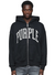 Purple-Brand Hoodie - HWT Fleece Full Zip - Black Collegiate  - P460-HBBC124