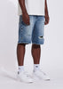 Crysp Denim Shorts - Rivet - Medium Wash - (CRYSUM25-209)