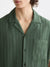 Scotch & Soda Shirt - Striped - Green - 181269