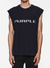 Purple-Brand T-Shirt - Textured Sleeveless  Wordmark Black Beauty - P103-JWBB324