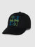 Psycho Bunny Hat - Rodman Baseball Cap - Black 001 - B6A124B2HT