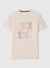 Psycho Bunny T-Shirt - Rodman Graphic Tee - Natural Linen 104 - B6U111B2TS