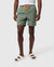 Psycho Bunny Shorts - Malta Hydrochromic Swim Trunk - Agave Green 324 - B6W321B2SW