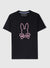 Psycho Bunny T-Shirt - Floyd Graphic Tee - Black 001 - B6U338B2TS