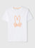 Psycho Bunny T-Shirt - Floyd Graphic Tee - White 100 - B6U338B2TS