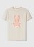 Psycho Bunny T-Shirt - Norwood Graphic Tee - Natural Linen 104  - B6U311B2TS