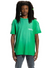 Purple-Brand T-Shirt - Textured Inside Out Tee Outlined Wordkmark -Fern Green - P101-JGWT423