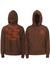 Point Blank Hoodie - Never Let Them Know - Chestnut