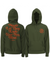 Point Blank Hoodie - Never Let Them Know - Army Green