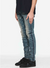 Purple-Brand Jeans - Skinny Shadow Seam Coated - Dk Indigo - P001-STKD424