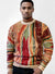 Coogi Sweater - OG 50 Crewneck - Multi Rust