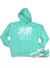 Commerce Hoodie - Hustle 247 - Teal - CH12