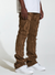Crysp Denim Jeans - Kai Stacked - Brown - CRYSPHOL23-09