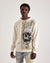 Majestik Hoodie - Men's K.I.M Rhine Stone Tapestry Cut & Sew - Egg Shell - FT2455