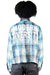 Kleep Shirt - Ashen Plaid - Blue - KW5320S