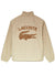 Lacoste Track Jacket - Monogram Print - Beige And White - BH1638